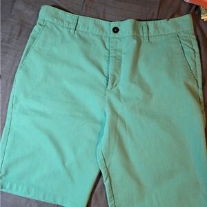 Faded Glory Blue Flat Front Shorts